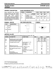 BYW29F datasheet pdf Philips