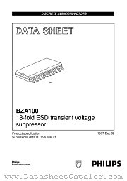 BZA100 datasheet pdf Philips