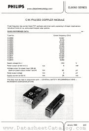 CL8066 datasheet pdf Philips