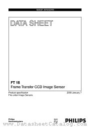 FT18/SG datasheet pdf Philips
