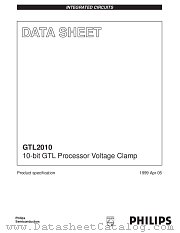 GTL2010PWDH datasheet pdf Philips