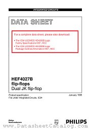 4027 datasheet pdf Philips
