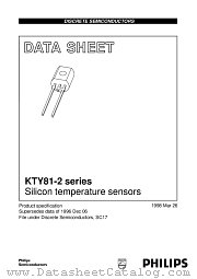 KTY81-222 datasheet pdf Philips
