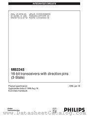 MB2245BB datasheet pdf Philips