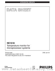 NE1618DS datasheet pdf Philips