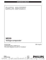NE529 datasheet pdf Philips