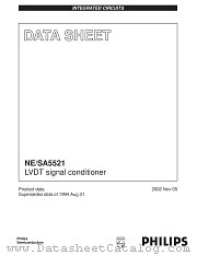 SA5521 datasheet pdf Philips