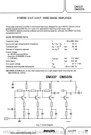 OM337 datasheet pdf Philips