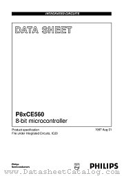 P80CE560 datasheet pdf Philips