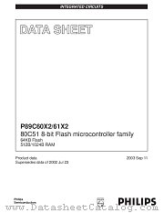 P89C66X2/01 datasheet pdf Philips