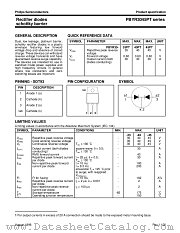 PBYR3040PT datasheet pdf Philips