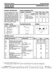 PBYR3080PT datasheet pdf Philips