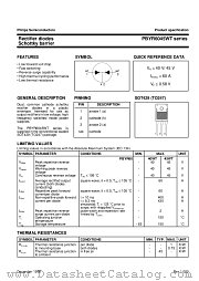 PBYR6040WT datasheet pdf Philips