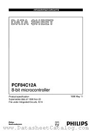 PCF84C12AP datasheet pdf Philips
