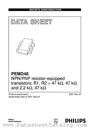 PEMD48 datasheet pdf Philips