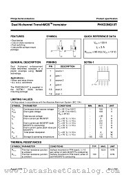 PHKD3NQ10T datasheet pdf Philips