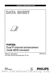 PHP206 datasheet pdf Philips