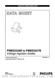 PMBZ5230B datasheet pdf Philips