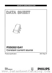 PSSI2021SAY datasheet pdf Philips