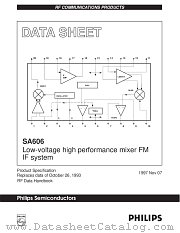 SA606DK datasheet pdf Philips