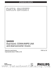 SA9503 datasheet pdf Philips