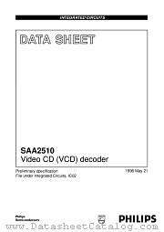 SAA2510 datasheet pdf Philips