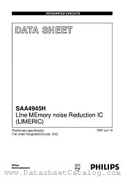 SAA4945H datasheet pdf Philips