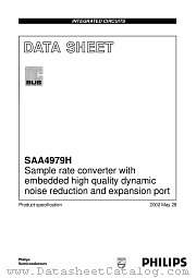 SAA4979H datasheet pdf Philips