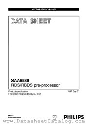 SAA6588T datasheet pdf Philips