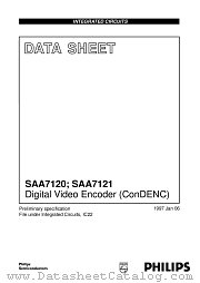 SAA7121 datasheet pdf Philips