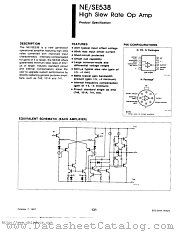 SE538N datasheet pdf Philips