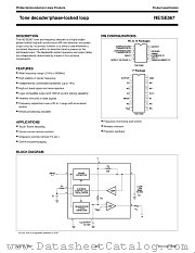 NE567N datasheet pdf Philips