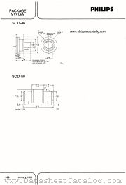 SOD-50 datasheet pdf Philips