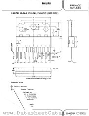 SOT-110B datasheet pdf Philips