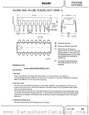 SOT-38WE-1 datasheet pdf Philips