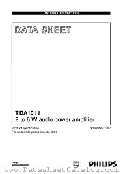 TDA1011 datasheet pdf Philips