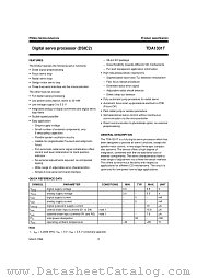 TDA1301 datasheet pdf Philips