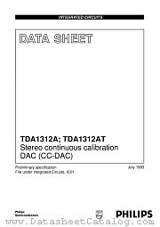 TDA1312 datasheet pdf Philips