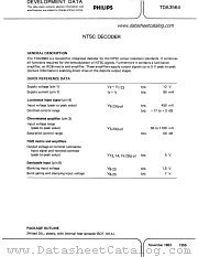 TDA3564 datasheet pdf Philips