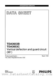 TDA3653B datasheet pdf Philips