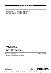 TDA4570 datasheet pdf Philips