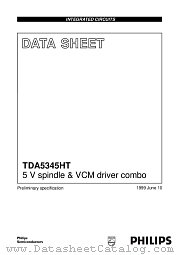 TDA5345HT datasheet pdf Philips