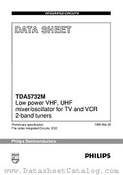 TDA5732 datasheet pdf Philips