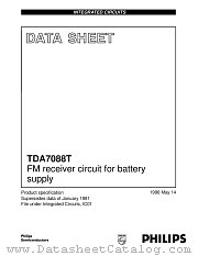 TDA7088T datasheet pdf Philips