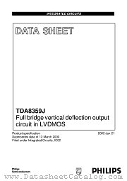 TDA8359J datasheet pdf Philips