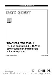 TDA8589AJ/N3 datasheet pdf Philips