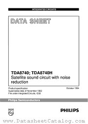 TDA8740 datasheet pdf Philips