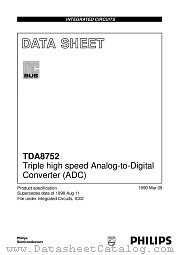 TDA8752H/6 datasheet pdf Philips