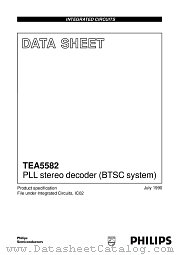 TEA5582 datasheet pdf Philips