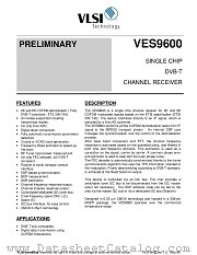 VES9600 datasheet pdf Philips